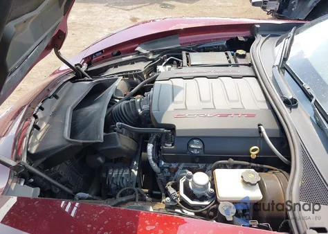 2016 Chevrolet Corvette Stingray z USA, uszkodzony, nr VIN 1G1YD2D72G5112881